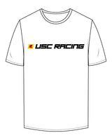 The Mens Tee - White - USC Racing - Center Chest - Full Color
