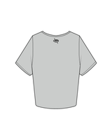 The Crop Tee - Storm - Higher Ground - Center / Back - Black