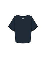 The Crop Tee - Navy - Rumble - Washington DC - Full Color