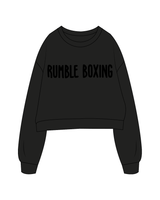 The Oversized Crop - Black - Rumble - Center - Black
