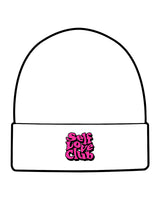 The Beanie - White - Club Lagree - Center Stacked - Full Color