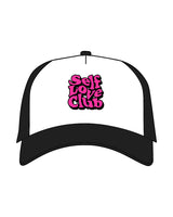 The Foam Trucker - White / Black - Club Lagree - Center Stacked - Full Color
