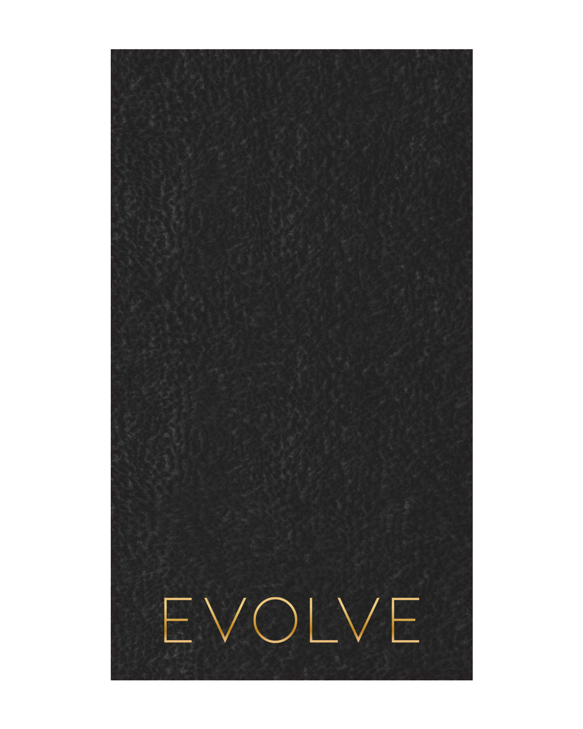 The Gym Towel - Black - Evolve Spa - Center - Gold - Bag - Center Stacked - White