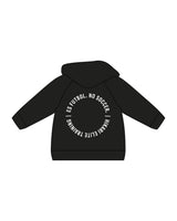 Hikari Elite Kids Hoodie - Midnight Black (Back Round Edition)
