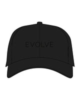 The Dad Hat - Black - Evolve Spa - Center - Capital Letters - Black