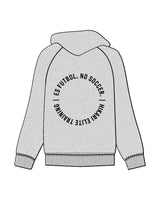 Hikari Elite Mens Hoodie - Heather Steel (Back Round Edition)