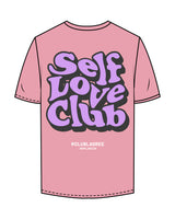 The Mens Tee - Bubblegum - Club Lagree - Left Chest Stacked & Back Center Stacked - Full Color