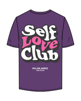 The Mens Tee - Purple - Club Lagree - Left Chest Stacked & Back Center Stacked - Full Color