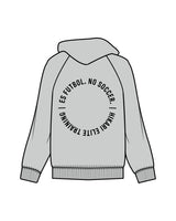 The Womens Hoodie - Storm - Hikari Elite - Left Chest Stacked & Center Back Round - Printed - Black