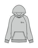 Hikari Elite Womens Hoodie - Storm Grey (Back Round Edition)