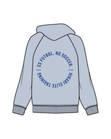 The Mens Hoodie - Powder - Hikari Elite - Left Chest Stacked & Center Back Round - Printed - Blue