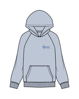 Hikari Elite Mens Hoodie - Powder Blue Rise (Back Round Edition)
