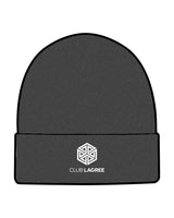 The Beanie - Dark Gray - Club Lagree - Center Stacked - White