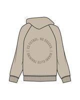 Hikari Elite Mens Hoodie - Taupe Drift (Back Round Edition)