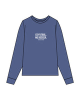 The Unisex Midweight Long Sleeve - Atlantic - Hikari Elite - Center Chest Stacked - Printed - White