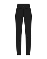 The Basic Legging - Black - Crossfit Trifecta - Back Waist - White