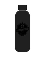 The Water Bottle - Black - Crossfit Trifecta - Center - Tone on Tone
