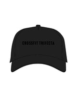 The Trucker Hat - Black - Crossfit Trifecta - Center - Tone on Tone