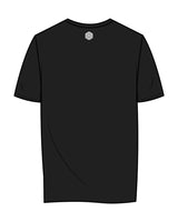 The Mens Tee - Black - Club Lagree - Center Chest & Back Neckline - White