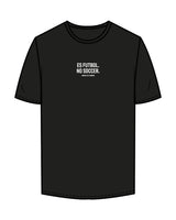 The Mens Tee - Black - Hikari Elite - Center Chest Stacked & Center Back - Printed - White