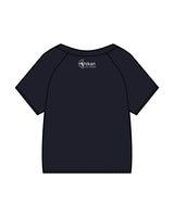 The Kids Tee - Navy - Hikari Elite - Center Chest & Center Back - Printed - White