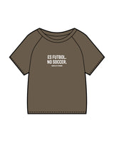The Kids Tee - Walnut - Hikari Elite - Center Chest & Center Back - Printed - White