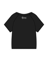 The Kids Tee - Black - Hikari Elite - Center Chest Stacked & Center Back - Printed - White