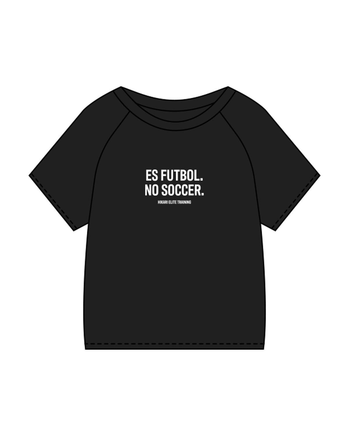 The Kids Tee - Black - Hikari Elite - Center Chest Stacked & Center Back - Printed - White