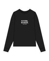 The Unisex Midweight Long Sleeve - Black - Hikari Elite - Left Chest Stacked & Right Sleeve - Printed - White