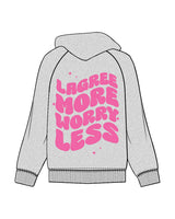 The Womens Zip Up - Heather - Club Lagree - Left Chest Stacked & Back Center Stacked - Full Color