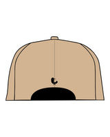 The Dad Hat - Khaki - SaltBox - Front Center & Back - Black