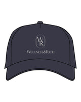 The Foam Trucker - Navy - Wellness & Rich - Front Center Stacked - Cream