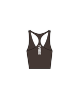 The Racer Tank - Cafe - The Vibe - Instructor - White