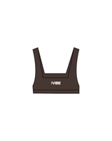 The Box Cut Bra - Cafe - The Vibe - Instructor - White