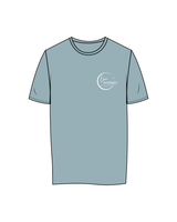 The Womens Tee - Mineral - Live Inspired - Left Chest - White