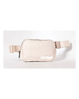 The Cross Body Bag - Peach - SaltBox - Bottom Left - Embroidered White