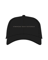 The Dad Hat - Black - Platform - Center & Back Center - White