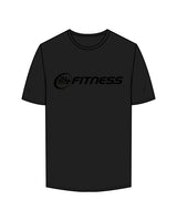 The Mens Tee - Black - 24 Hour Fitness - Center Chest - Black