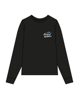 The Mens Heavyweight Long Sleeve - Black - Activate House - Left Chest & Back Stacked - Full Color