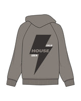 The Mens Hoodie - Washed Gray - HiLo - Left Chest & Back Center - Full Color
