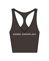 The Racer Tank - Cafe - Core Complex - Center Chest & Back Center - White