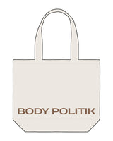 The Tote Bag - Natural - Body Politik - Front Bottom - Kraft