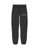 The Womens Classic Sweatpants - Washed Black - Instaphysiques - Left Leg Pocket - Full Color