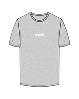The Mens Tee - Heather - Training Mate - Center Chest - Printed - White