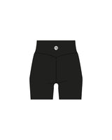 The Basic Short - Black - Krista - Back Waistline - Printed - White