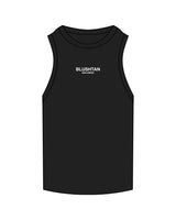 The Ribbed Full Length Tank - Black - Blush Tan - Blush Tan San Diego - White Embroidered