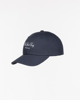 The Dad Hat - Navy - Bodyrok Employee - Center Crown Stacked - Embroidered - White