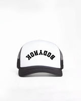 The Foam Trucker - White / Black - BODYROK Employee - Collegiate Inverted 2D Flat Print - Black