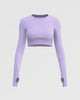 The Seamless Long Sleeve - Lilac