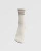 The Daily Pilates  Crew Sock - Off White